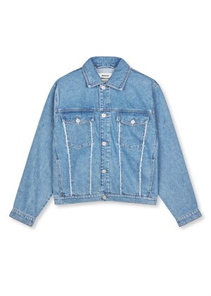 Gaia Classic denim jakke Mid Blue Denim Mads Nørgaard 